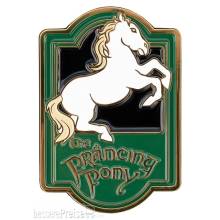 Weta Workshop WETA861804560 - Herr der Ringe Magnet The Prancing Pony (Enamel) 7 cm
