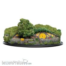 Der Hobbit Statue Hobbit Hole - 25 Gandalf´s Cutting 14 cm