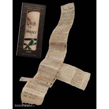 Weta Workshop WETA872802617 - Der Hobbit Mini Replik Bilbo´s Vertrag
