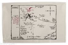 Weta Workshop WETA879801599 - Der Hobbit Geschirrtuch Thorins Map 72 cm