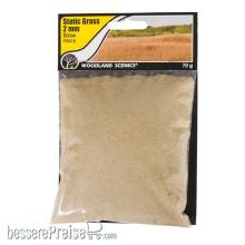 Woodland Scenics WFS616 - 2mm Static Grass Straw - Inhalt: 70g