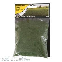 Woodland Scenics WFS621 - 7mm Static Grass Dark Green