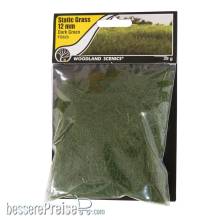 Woodland Scenics WFS625 - 12mm Static Grass Dark Green