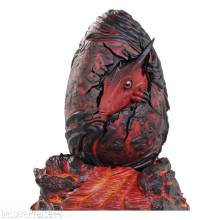 Wizkids WIZ68523 - Dungeons & Dragons Replicas of the Realms Statue Red Dragon Egg 13 cm