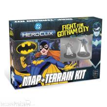 Wizkids WIZ84156 - Dc Comics HeroClix: Fight for Gotham City Map and Terrain Kit
