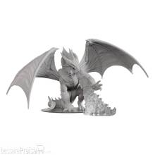 Wizkids WIZ90606 - D&D Nolzur´s Marvelous Miniaturen unbemalt Gargantuan Bahamut