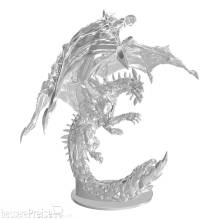 Wizkids WIZ90864 - D&D Nolzur´s Marvelous Miniatures Miniaturen unbemalt Adult Amethyst Dragon 38 cm
