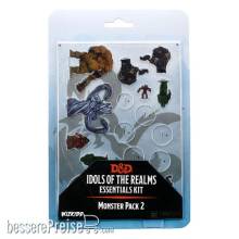 Wizkids WIZ94501 - D&D Icons of the Realms Miniaturen Essentials 2D Miniatures - Monster Pack #2