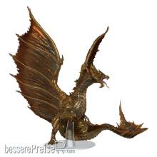 Wizkids WIZ96228 - D&D Icons of the Realms Statue Adult Brass Dragon 30 cm