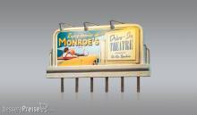 Woodland Scenics WJP5794 - HO Monroe´s Drive-In