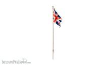 Woodland Scenics WJP5959 - Medium Flag Pole Union Jack