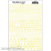Woodland Scenics WMG705 - Buchstaben, gelb