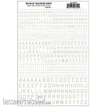 Woodland Scenics WMG740 - Buchstaben, amerikanischer Typ, weiß