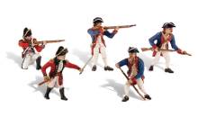 Woodland Scenics WSP4454 - Revolutionary War Soldiers