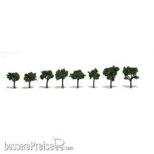 Woodland Scenics WTR1501 - Laubbäume mittelgrün 1 - 3 cm (8 St.)