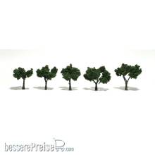 Woodland Scenics WTR1502 - Laubbäume mittelgrün 3 - 5 cm (5 St.)