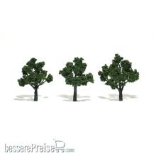 Woodland Scenics WTR1507 - Laubbäume mittelgrün 7 - 10 cm (3 St.)