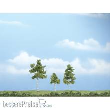 Woodland Scenics WTR1605 - 3 Birken 7,5 cm, 5 cm u. 4 cm