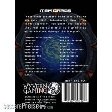 Modiphius Entertainment WYV006019 - Stargate SG-1 Item Cards