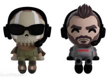 Youtooz YOTO71599 - Call of Duty Vinyl Figuren Ghost & Soap Monitor Buddiez 7 cm
