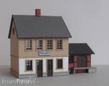 Modellbau Laffont Z1301 - Bahnhof Waldangelloch / Rauenberg mit angebautem Güterschuppen