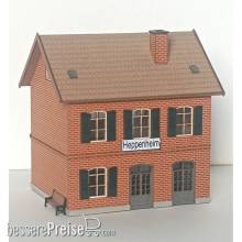 Modellbau Laffont Z13501 - Bahnhof Heppenheim mit Ziegelfassade