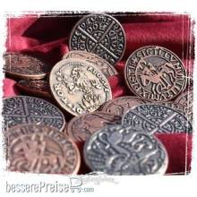 Zauberfeder Verlag ZFV450237 - Larp-Münzset Mittelalter
