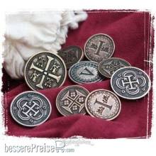 Zauberfeder Verlag ZFV450381 - Larp-Münzset Patrizier