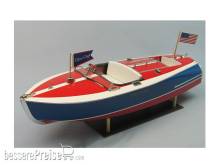 DUMAS BOATS ds1263 - Chris-Craft Sportboot 16 ft. Painted Racer Bausatz