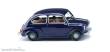 Wiking 009907 - Fiat 600 - dunkelblau