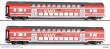 Tillig 01093 - Reisezugwagenset ´S-Bahn Dresden´ der DB AG, bestehend aus zwei Doppelstockwagen DBpza 780.4, Teil 2