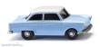 Wiking 012102 - DKW Junior de Luxe - pastellblau mit weißem Dach