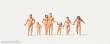 Merten 0212533 - Familie am FKK-Strand