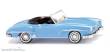 Wiking 025002 - MB 190 SL Cabrio - hellblau