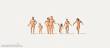 Merten 0282533 - Familie am FKK-Strand
