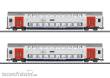 Märklin 043566 - Doppelstockwagen-Set SNCB
