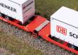 Märklin 047470 - Doppel-Taschenwagen Sdggmrss 738