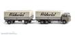 Wiking 047502 - Pritschenhängerzug (Hanomag Henschel) ´Friderici´