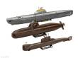 Revell 05186 - 70 Jahre Bundeswehr:Wilhelm Bauer,Type 206A,Class2 Revell Modellbausatz