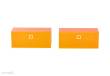 Herpa 053600-004 - 2x Baucontainer, kommunalorange