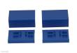 Herpa 053877-003 - Zubehör Ballastpritsche mit Plane (Schwerlast), enzianblau (2 Stück)