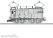 Märklin 055506 - Güterzug-Elektrolokomotive EG 507 Fotografieranstrich