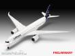 Revell 05612 - Geschenkset A350-900 - Lufthansa 100years Revell Modellbausatz mit Basiszubehör
