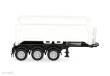 Herpa 077101 - Abraumcontainerauflieger 3achs, weiß
