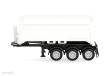 Herpa 077101 - Abraumcontainerauflieger 3achs, weiß