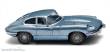 Wiking 080304 - Jaguar E-Type Coupé - opalescent blue met.