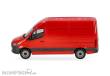 Herpa 093811-002 - Mercedes-Benz Sprinter 18 Kasten Hochdach, rot