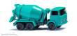 Wiking 094508 - Betonmischer (MB) - wasserblau