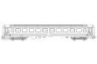 NMJ 1000163 - NMJ Topline 105.301 Personenwagen A2 24002 der NSB, rot, H0