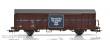 NMJ 1000362 - NMJ Topline 506.304 Gbs 150 0 214-4 mit Adresseavisen Werbung, Güterwagen der NSB, H0